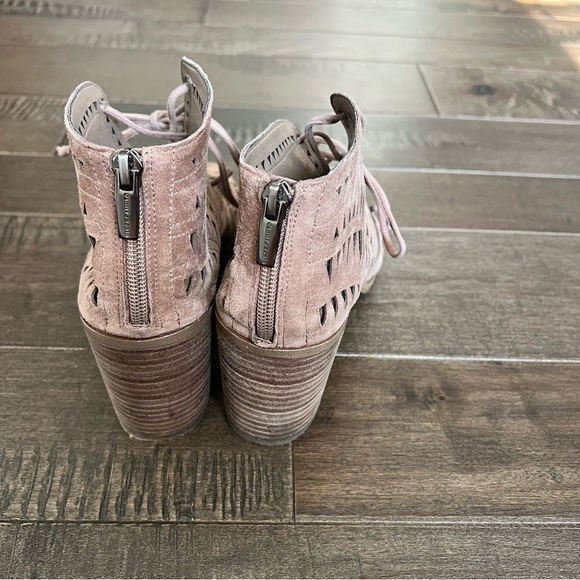 Vince Camuto Taupe Ankle Booties - Picture 9 of 14